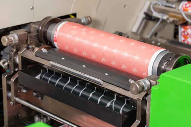 Flexographic printing machine