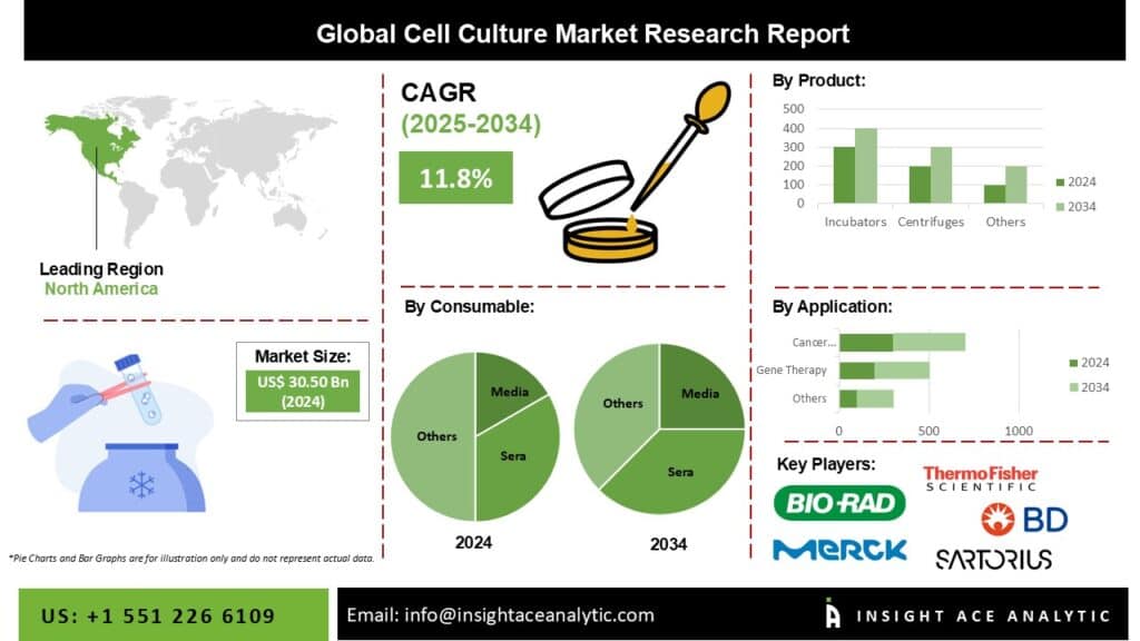 Cell Culture Market Exclusive Trends Analysis with Forecast to 2034