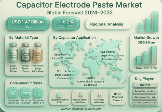Capacitor Electrode Paste market