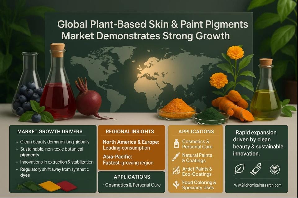 Global Plant-Based Skin & Paint Pigments Market