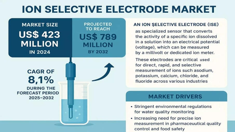 Ion Selective Electrode Market: Global Business Strategies, Market Size, and Forecast 2025–2032