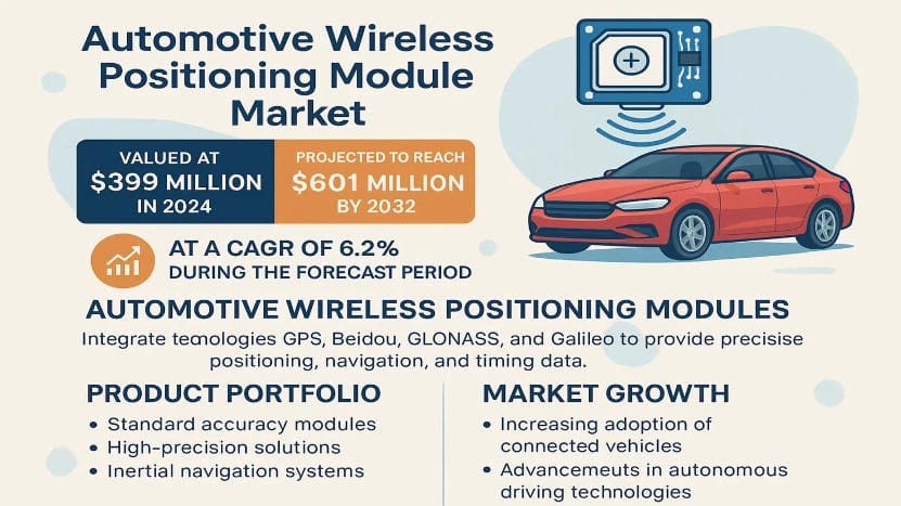 Automotive Wireless Positioning Module Market: Global Industry Trends, Technology Advancements, and Forecast 2025–2032