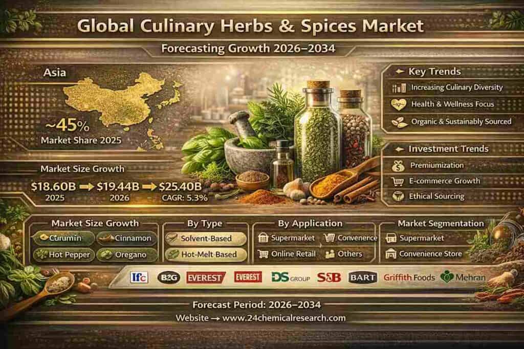 Is the Global Culinary Herbs and Spices market growing rapidly and what factors are driving its future demand