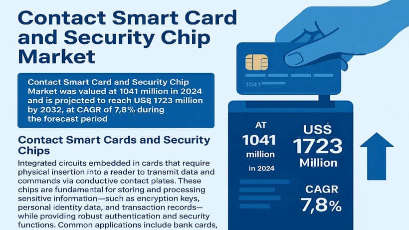 Contact Smart Card and Security Chip Market: Global Industry Trends, Technology Advancements, and Forecast 2025–2032