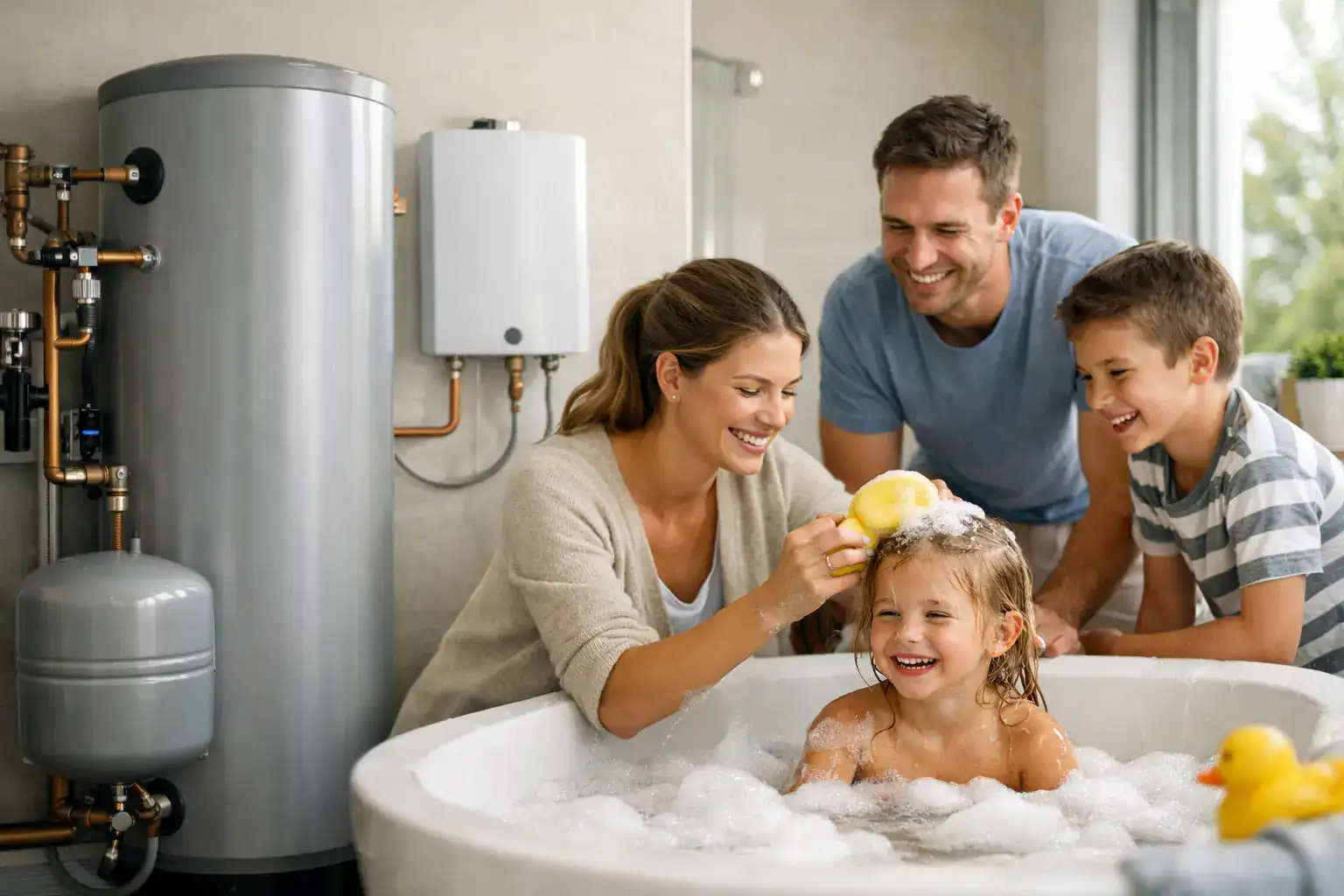 Best Hot Water System for Families