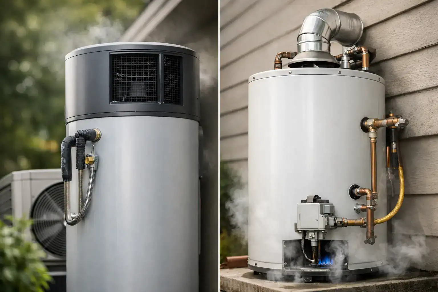 Heat Pump Versus Gas Hot Water Compared