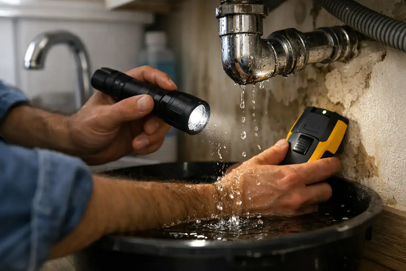 How to Find a Water Leak at Home