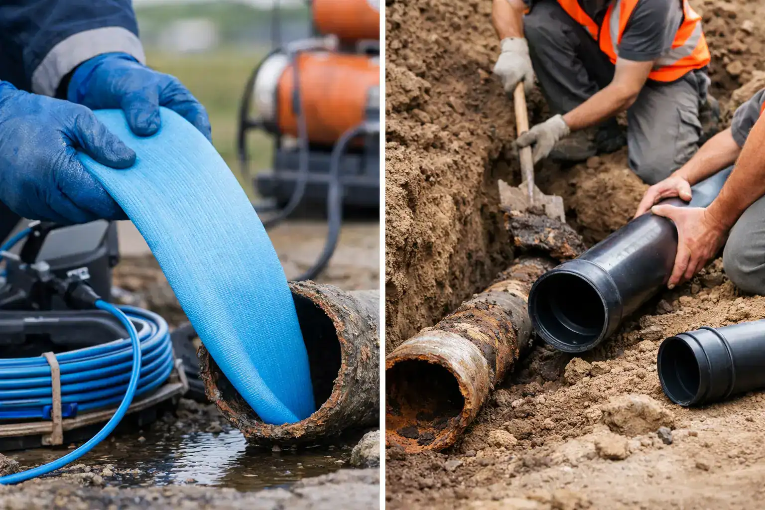 Pipe Relining vs Replacement: What’s the Difference?