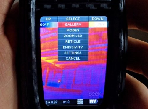 Reveal Pro menu screen shot
