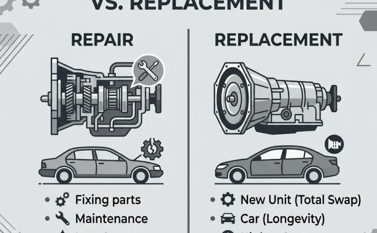  Transmission Repair vs. Replacement: Which Is Better for Your Car?