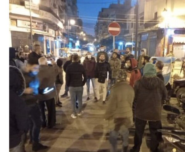 تظاهرة في طرابلس… رفضا لتمديد الاقفال العام