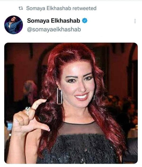 أشارت بأصابعها إلى شيء محدود.. "سمية الخشاب" تسخر من قدرات طليقها "أحمد سعد"الجنسية بيوم زفافه 6 أشارت بأصابعها إلى شيء محدود.. "سمية الخشاب" تسخر من قدرات طليقها "أحمد سعد"الجنسية بيوم زفافه