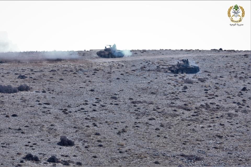 بالصور: رماية لعناصر من لواء المشاة التاسع في جرد العاقورة - جبل المنيطرة