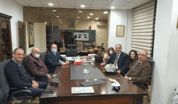 بوشكيان بحث مع عطية في مكننة المعاملات والإجراءات الإدارية في وزارة الصناعة عبر Impact