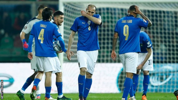 كأس العالم 2022: إيطاليا تفشل في التأهل للبطولة للمرة الثانية على التوالي