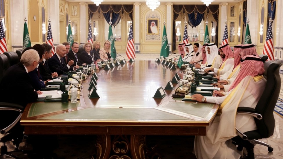 زيارة بايدن إلى السعودية: بايدن يتهم وزيرا سعوديا بالكذب لنفيه إثارة قضية خاشقجي في المحادثات – التليغراف