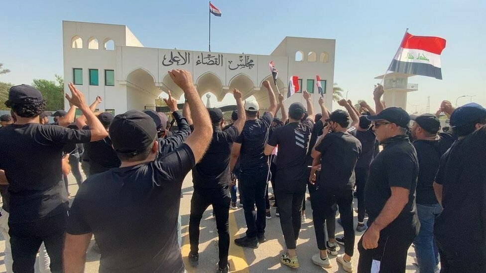 مجلس القضاء الأعلى في العراق يعلن استئناف العمل بعد انسحاب معتصمين من أنصار مقتدى الصدر