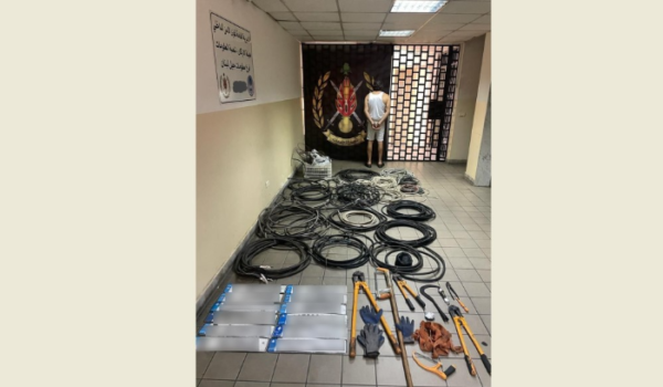 قوى الأمن: توقيف الرأس المدبر لسرقة الكابلات الكهربائية عن الشبكة العامة في المتن 1 c71d461d5c51f808a00ce656cab98e79