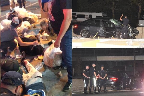 NYC: driver plows into at least 7 pedestrians at Midtown crosswalk 1 NYC: driver plows into at least 7 pedestrians at Midtown crosswalk