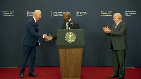 Video: Biden forgets to shake hands with Brazil's President