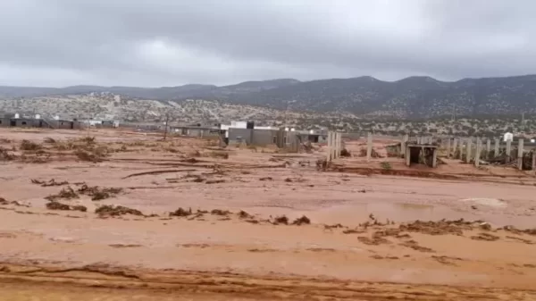 اتساع دائرة الأضرار في ليبيا، واختفاء قرية بأكملها