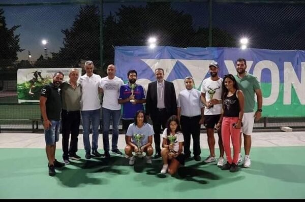 اختتام دورة نادي اللويزة بالتنس: لقب الرجال لأيلي شكيبان والناشئات لسيرينا خوري