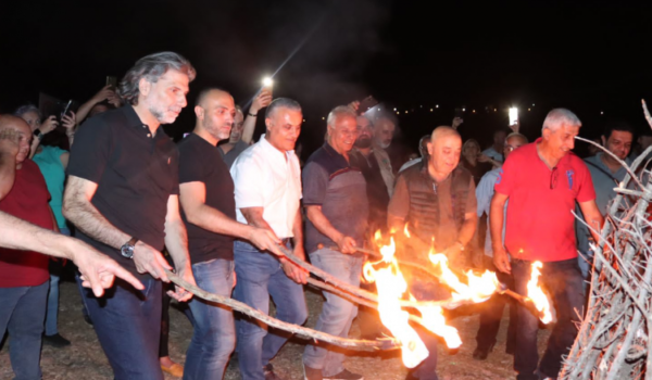 جهاز الشهداء والمصابين في"القوات" نظم سهرة نار في بطلون - عاليه