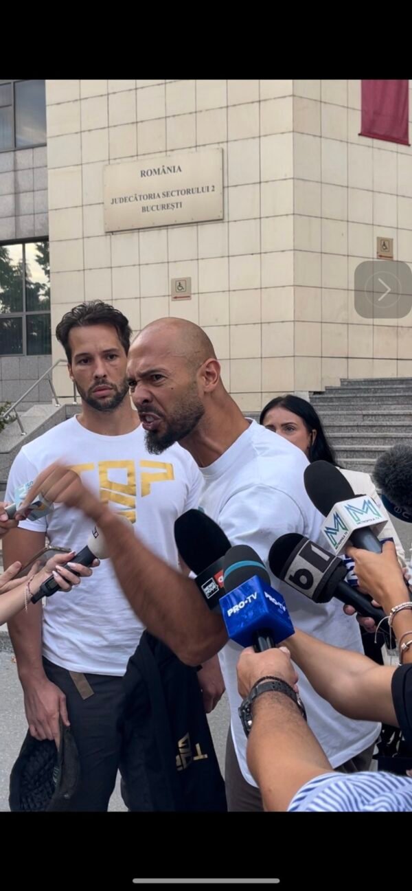 Andrew Tate has been placed under house arrest 1 Andrew Tate has been placed under house arrest