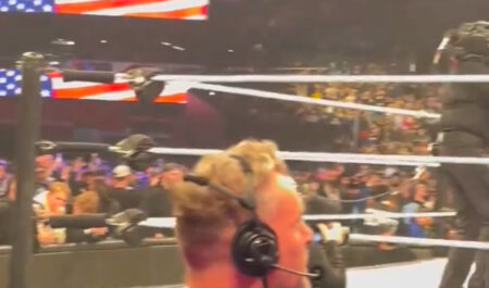 VIDEO: U.S. National Anthem booed at WWE’s Elimination Chamber in Toronto, Canada