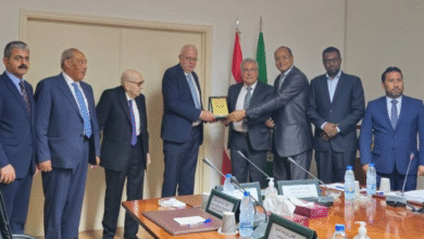 هنري خوري يستعرض إنجاز تخصيص أرض للمركز العربي في لبنان