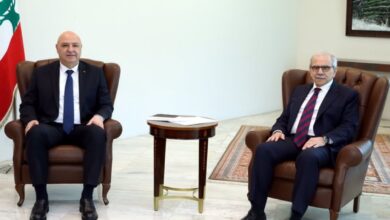 عون: لا للتطبيع ولا للسلاح الفلسطيني خارج الدولة وإسرائيل أنهت هدنة «الانتخابات»