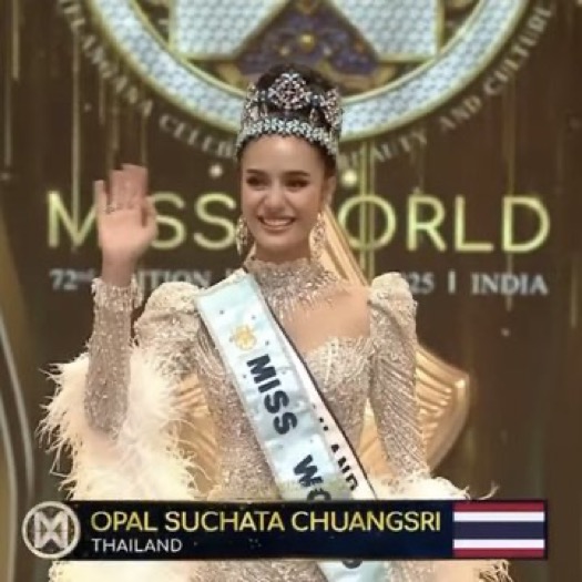 VIDEO: Opal Suchata obtiene la primera corona de Miss Mundo para Tailandia
