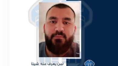 تعميم صورة المفقود السوري سليم الغنام