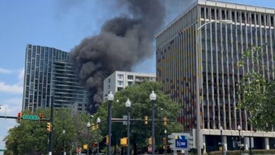 Video: Vehicle Explosion Reported in Arlington, Virginia