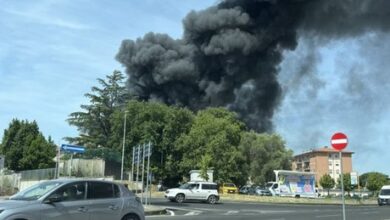 VIDEO:  Massive Fire Erupts at Tuscia University in Viterbo, Italy