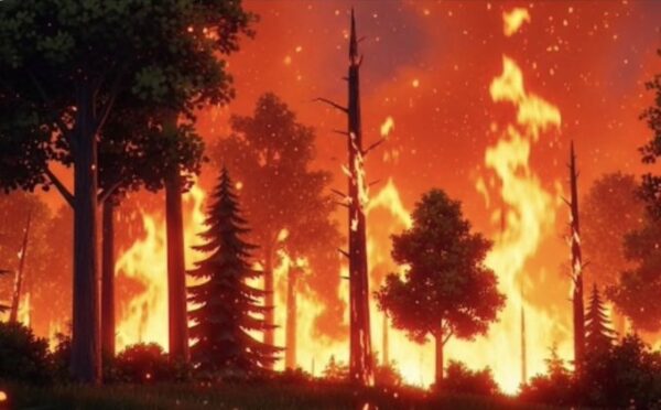 Eskişehir wildfire