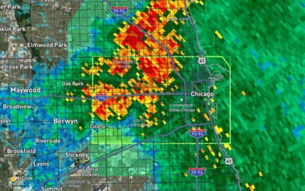 BREAKING: Water rescues are currently underway in Chicago, where over 5 inches of rain have fallen in just 90 minutes, according to the National Weather Service