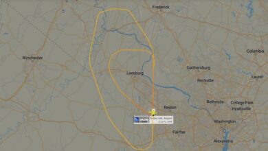 United Airlines Flight UA108 Returns to Dulles Airport After Engine Failure