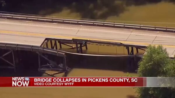Bridge Collapse in Pickens County