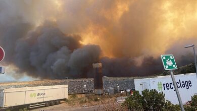 Incendie à Narbonne : appel au confinement dans plusieurs quartiers