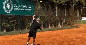 بطولة نادي الغولف اللبناني في التنس تنطلق بمشاركة قياسية و 192 لاعباً ولاعبة