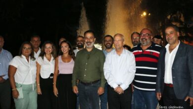 زحلة تستعيد رونقها بإعادة تأهيل نوافير المستديرة بعد 27 عامًا