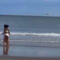Video Shows Small Plane Gently Crashing into Ocean Near Oak Island
