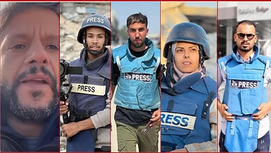 غزة تودّع صحفييها: حسام يوصي بعلاج زوجته مريضة السرطان، ومريم تترك كليتها لوالدها قبل رحيلها، وهلا تنادي: “هاتوا لي محمد”