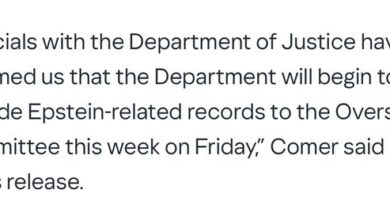 DoJ Will Release Epstein Files To Capitol Hill