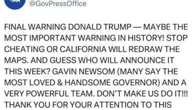 California Governor Gavin Newsom has issued a ‘final’ warning to Trump and Republicans