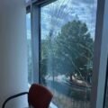 NEW PHOTO: CDC headquarters hit by gunfire