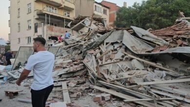 BREAKING: 10 buildings collapse in Sındırgı district of Balıkesir Province, Turkey