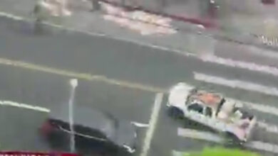 Video: Stolen Truck Suspect Arrested After High-Speed Chase and Crash in South Los Angeles