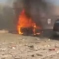 فيديو استهداف السيارة على طريق شتورا المصنع